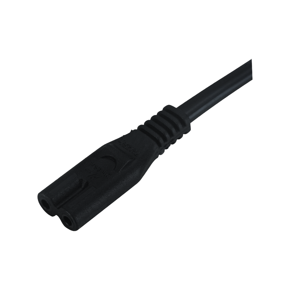 ST2 Amerikaanse standaard tweeaderige C7-connector met gespreide staart UL-gecertificeerd netsnoer